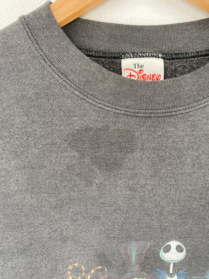 Vintage NIGHTMARE BEFORE CHRISTMAS Size M DISNEY Sweat-shirt / F5484S