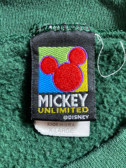 90's MICKEY Made in USA Size XL Vintage DISNEY Sweat-shirt / F5480S