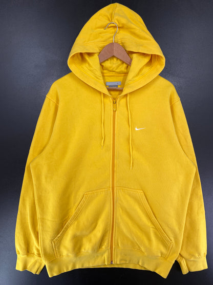 00' NIKE MINI SWOOSH Size L Vintage Zip-up Hoodie Sweat-Shirts / G5262S