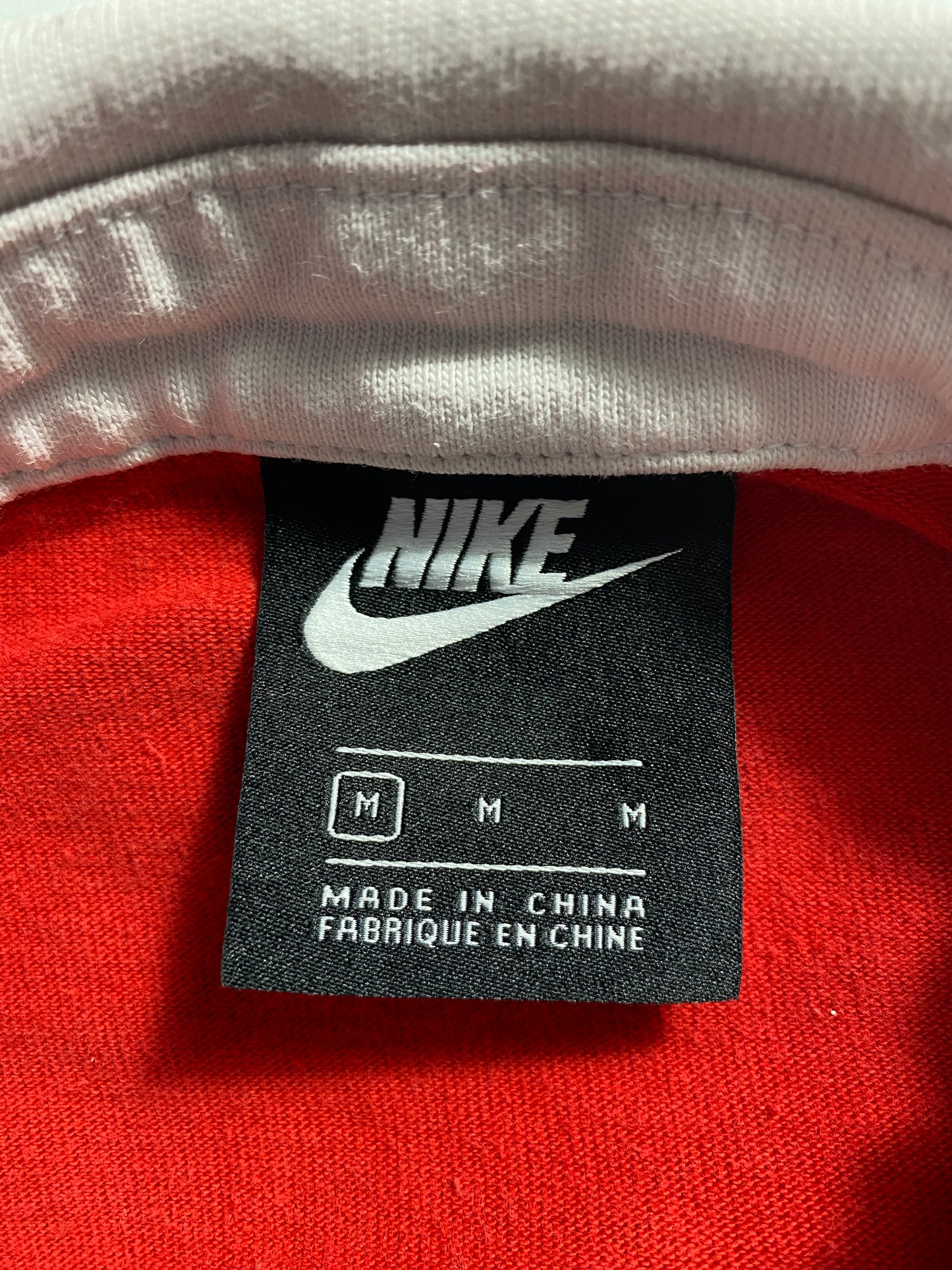 Vintage NIKE SWOOSH Size M Rugby-Shirt / G1894R