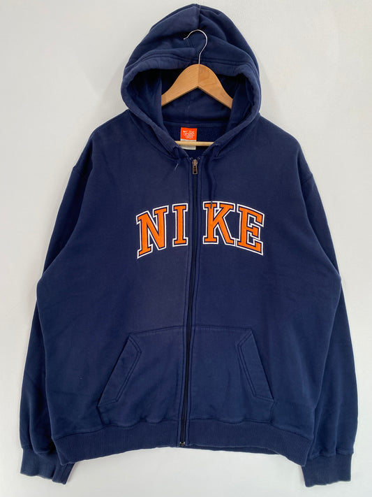 Vintage NIKE Size XXL Vintage Zip Up Hoodie Sweat-Shirt / G5270S