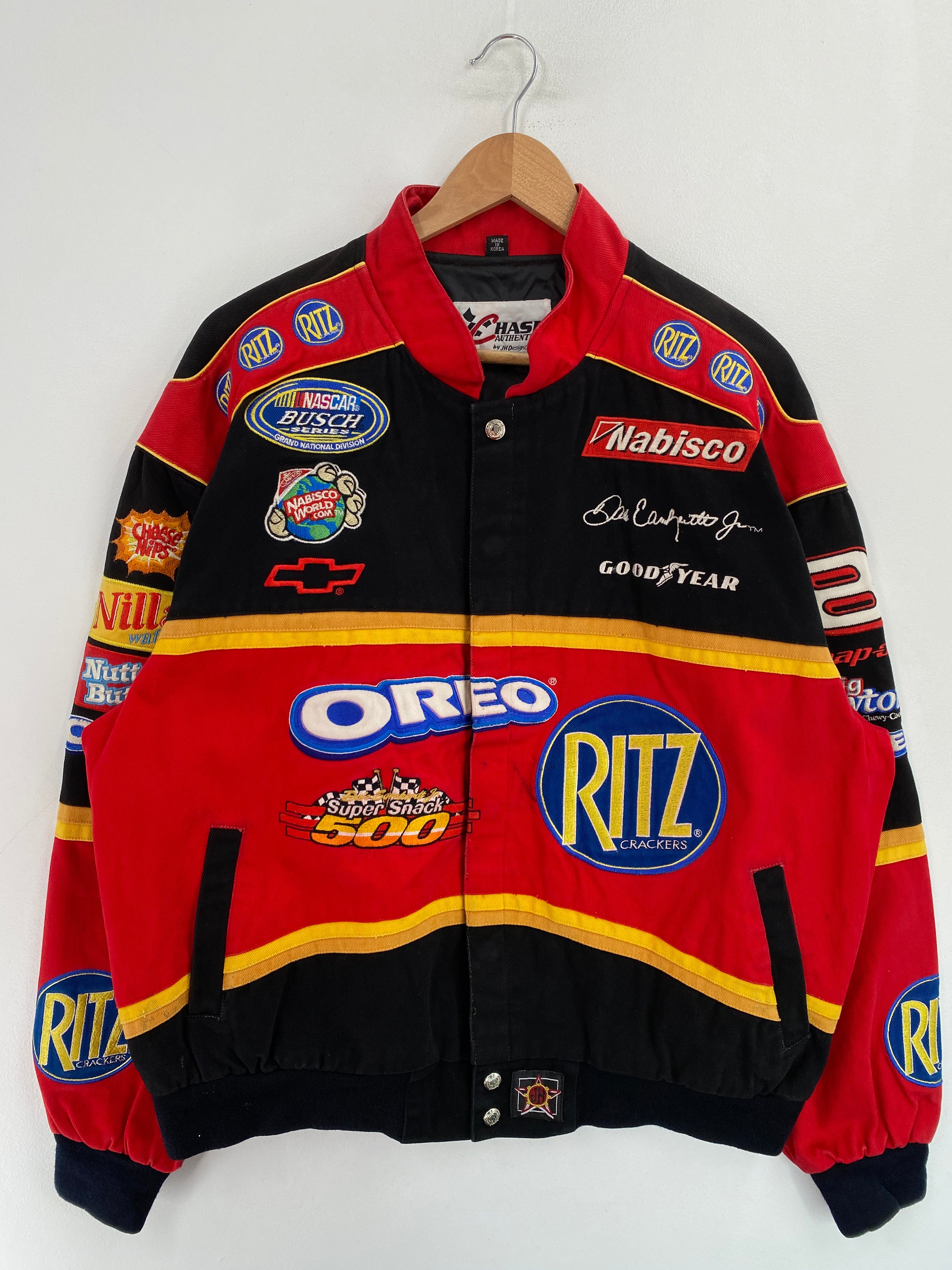 ジャケット・アウター XL racing jacket Kawasaki Racing Jacket Made In USA Vintage 90s Swingster XL