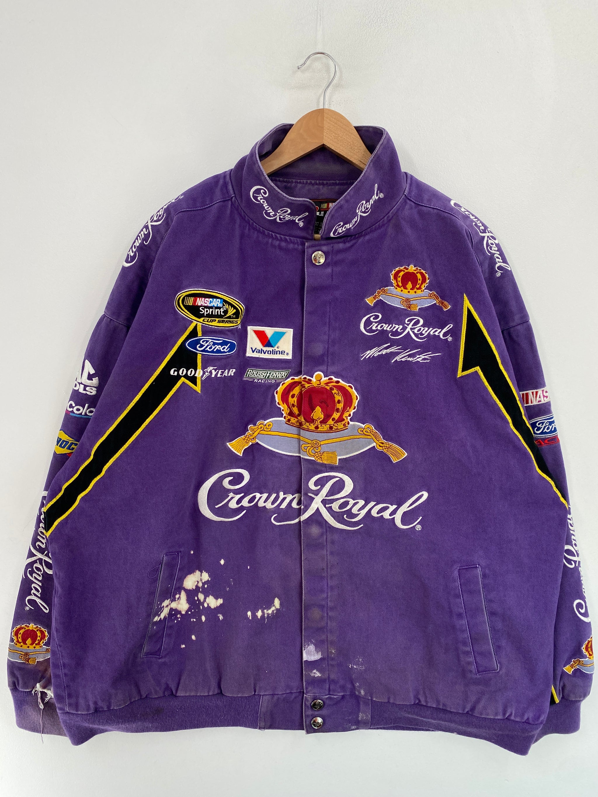 Shops Vintage Crown Royal Racing Jacket