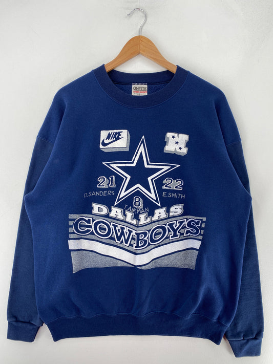 90's DALLAS COWBOYS Made in USA Size XL Vintage Sweat Shirt / F6439S