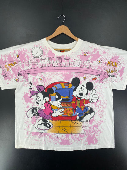 90’s DISNEY MICKEY Size Approx. XL T-Shirt / G2038T