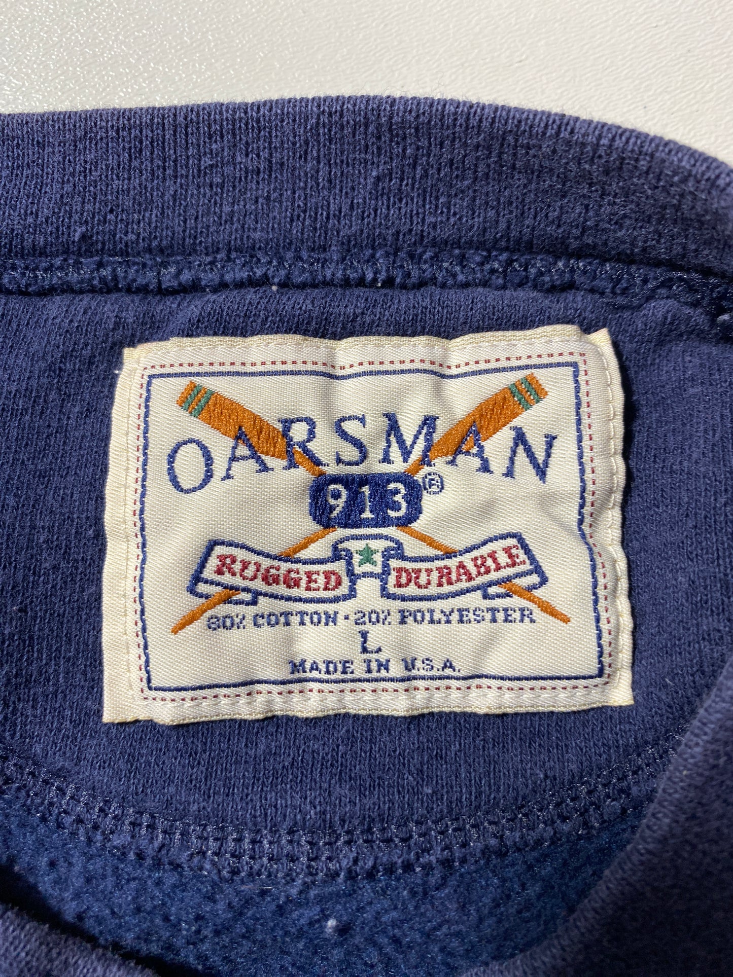 90's UNIVERSITY OF SCRANTON Made in USA Size L Vintage College Sweat-Shirts / F6473S