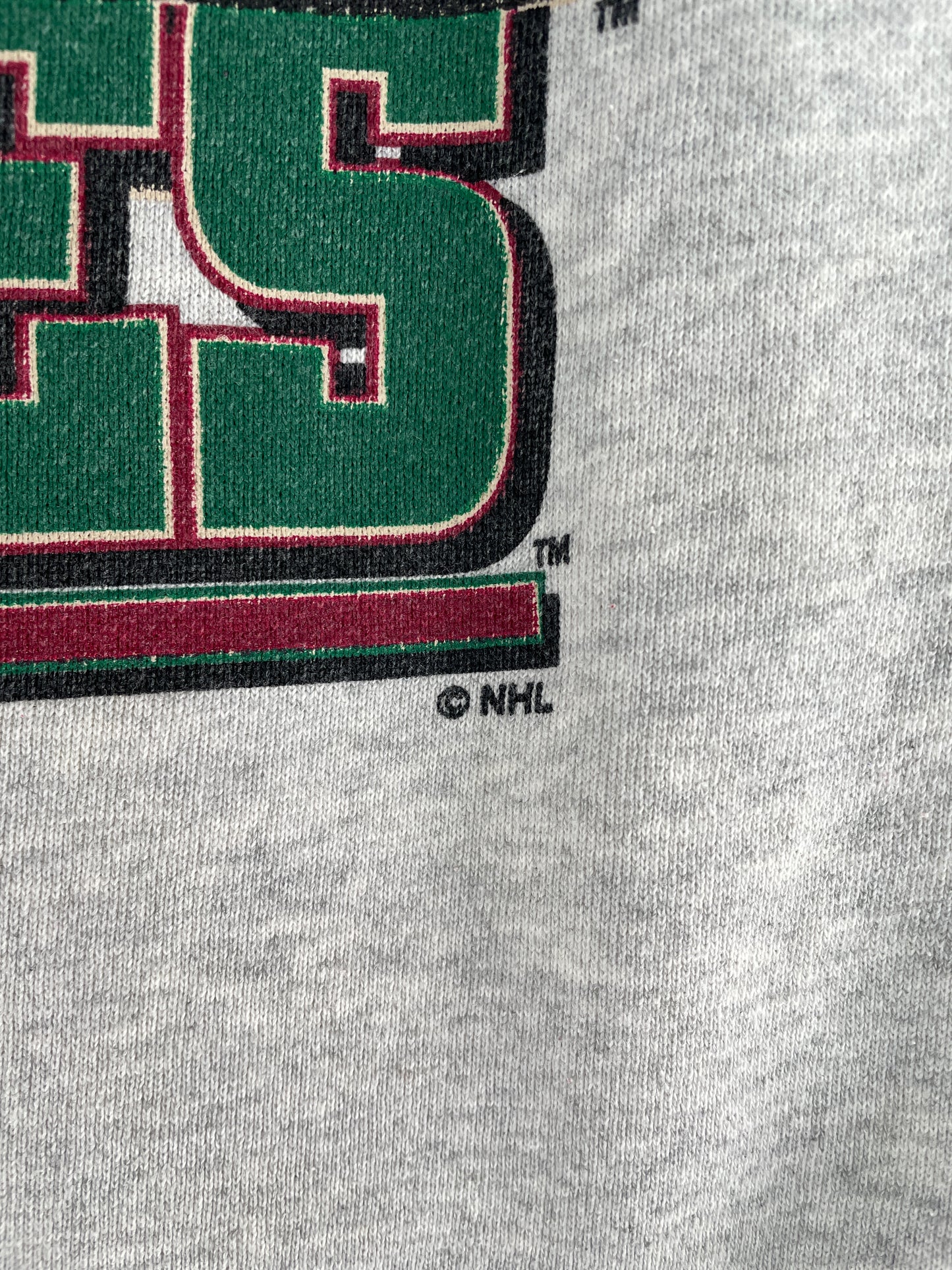 90’s  PHONEIX COYOTES Made in USA Size XL NHL Sweat-Shirt / F7620S