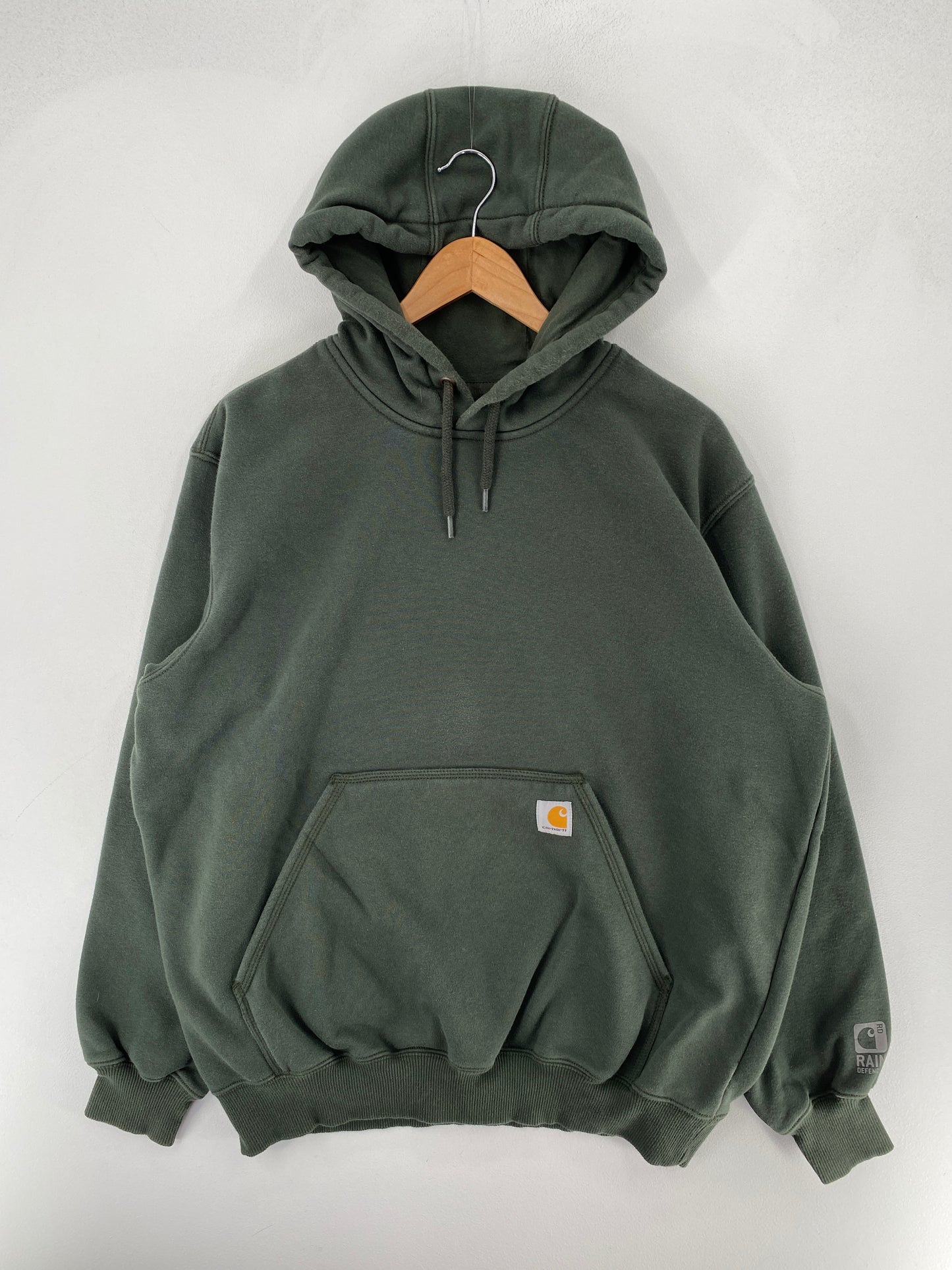 Vintage CARHARTT Size L Hoodie Sweat-Shirt / F6485S