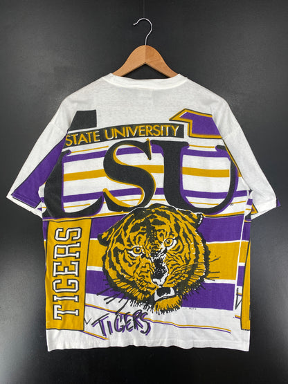 90’s LOUISIANA STATE USC Made in USA Size L College T-shirt / G1456S