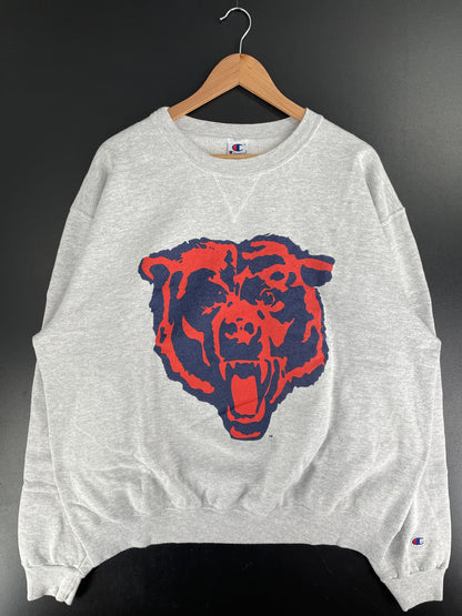 90's CHAMPION X CHICAGO BEARS Size XXL Vintage NFL Sweat-Shirt / F7621S