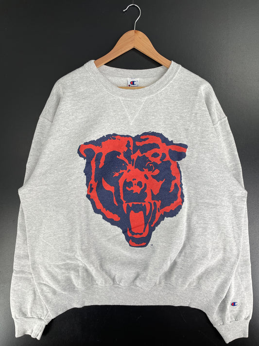 90's CHAMPION X CHICAGO BEARS Size XXL Vintage NFL Sweat-Shirt / F7621S