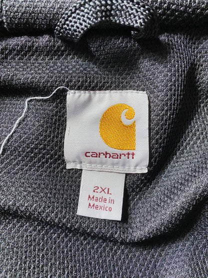 Vintage CARHARTT Size XXL Zip Up  Hoodie Sweat-Shirt / F6484S