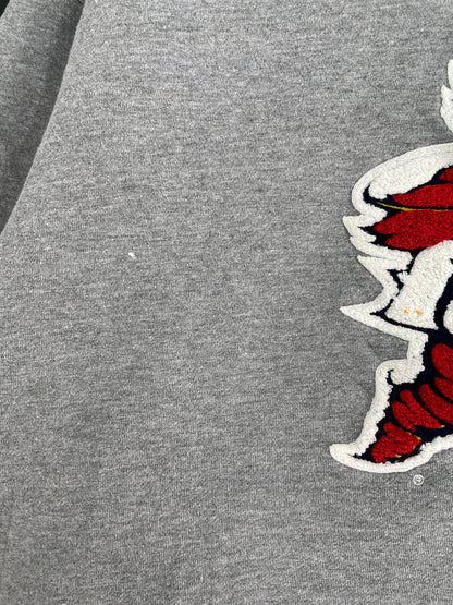 00' NIKE x IOWA STATE UNIVERSITY Size L Vintage College Hoodie Sweat Shirt / F7628S