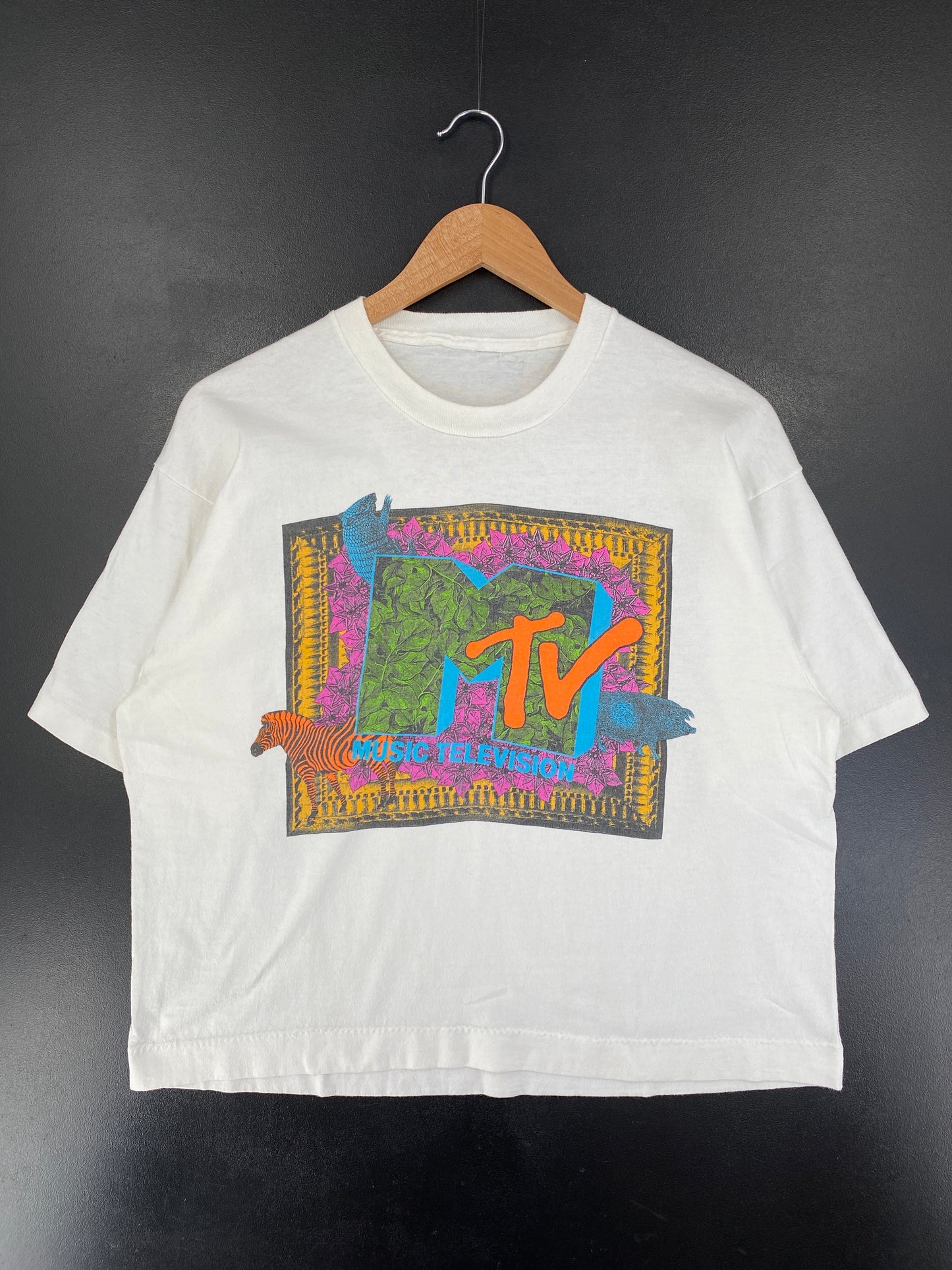 90’s MTV Size No Tag(Approx.L) T-Shirt / G1465T