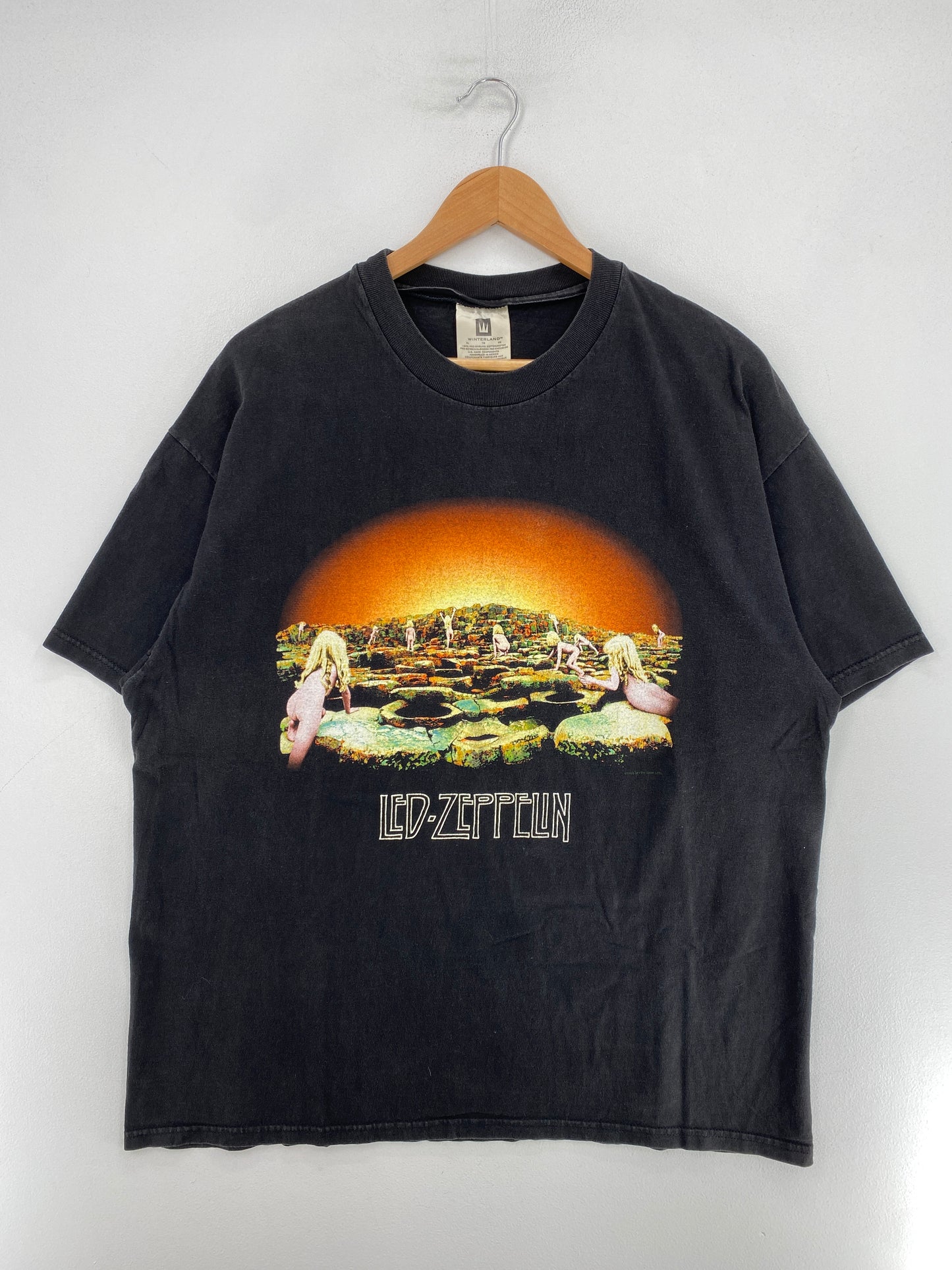 1999 LED ZEPPELIN Size XL Vintage Music T-shirt / G1469T