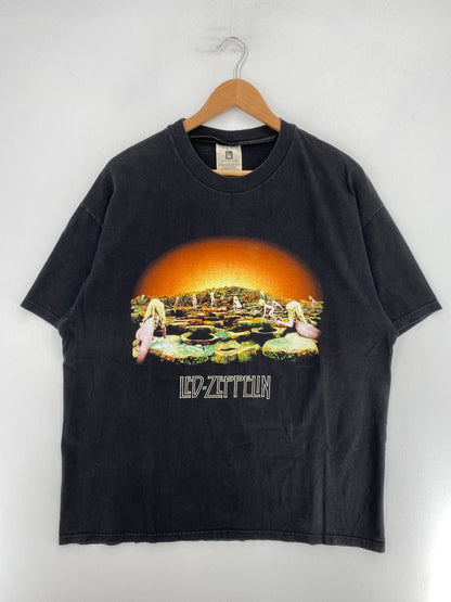 1999 LED ZEPPELIN Size XL Vintage Music T-shirt / G1469T
