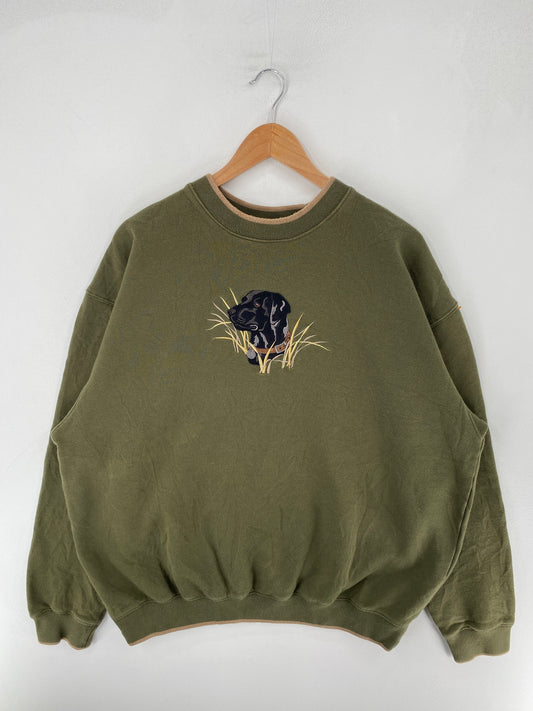 Vintage DOG Size XXL Animal Sweat-Shirt / F6600S