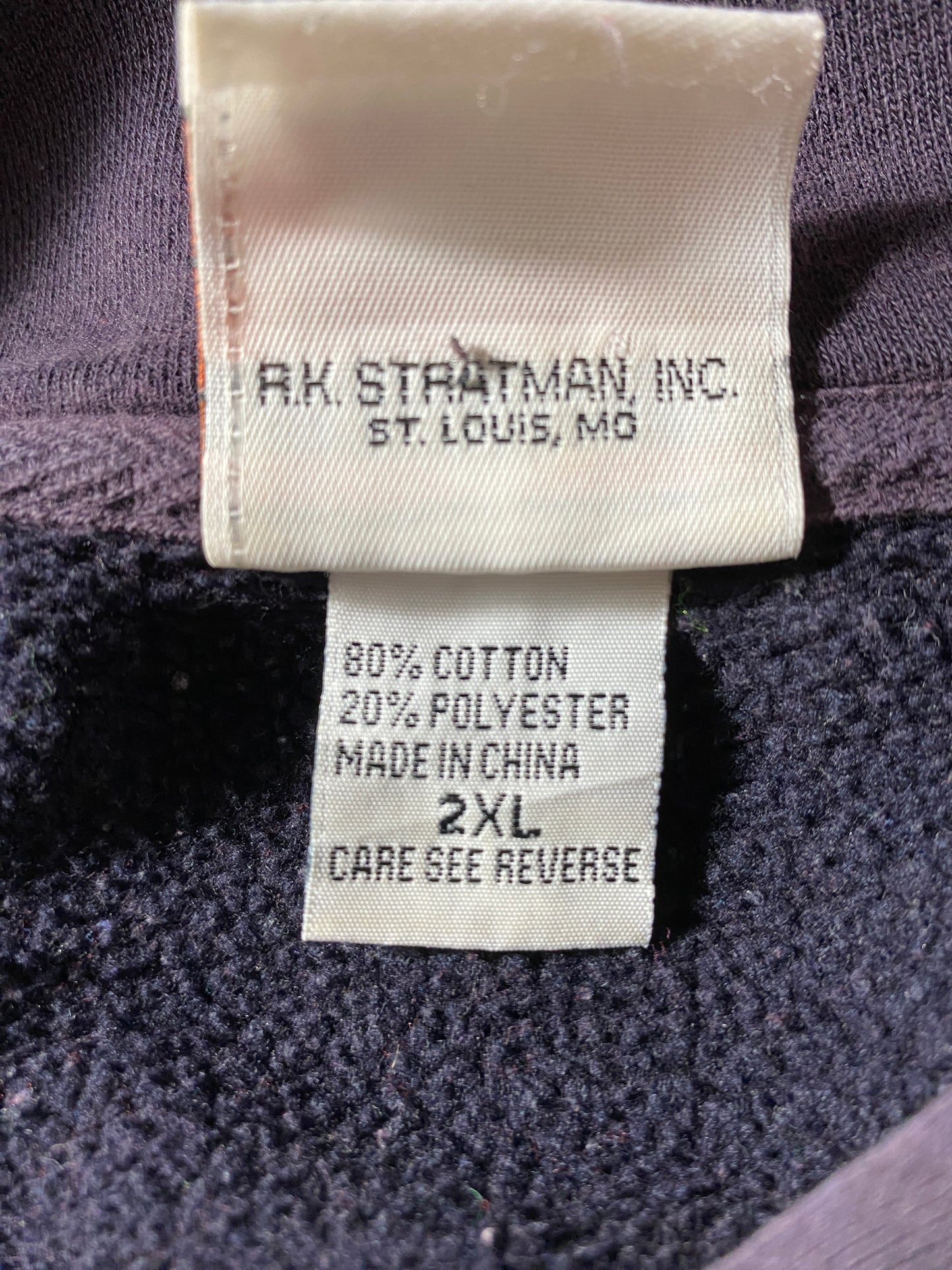 2007 HARLEY DAVIDSON VIRGINIA Size XXL Sweat Shirt / F6647S