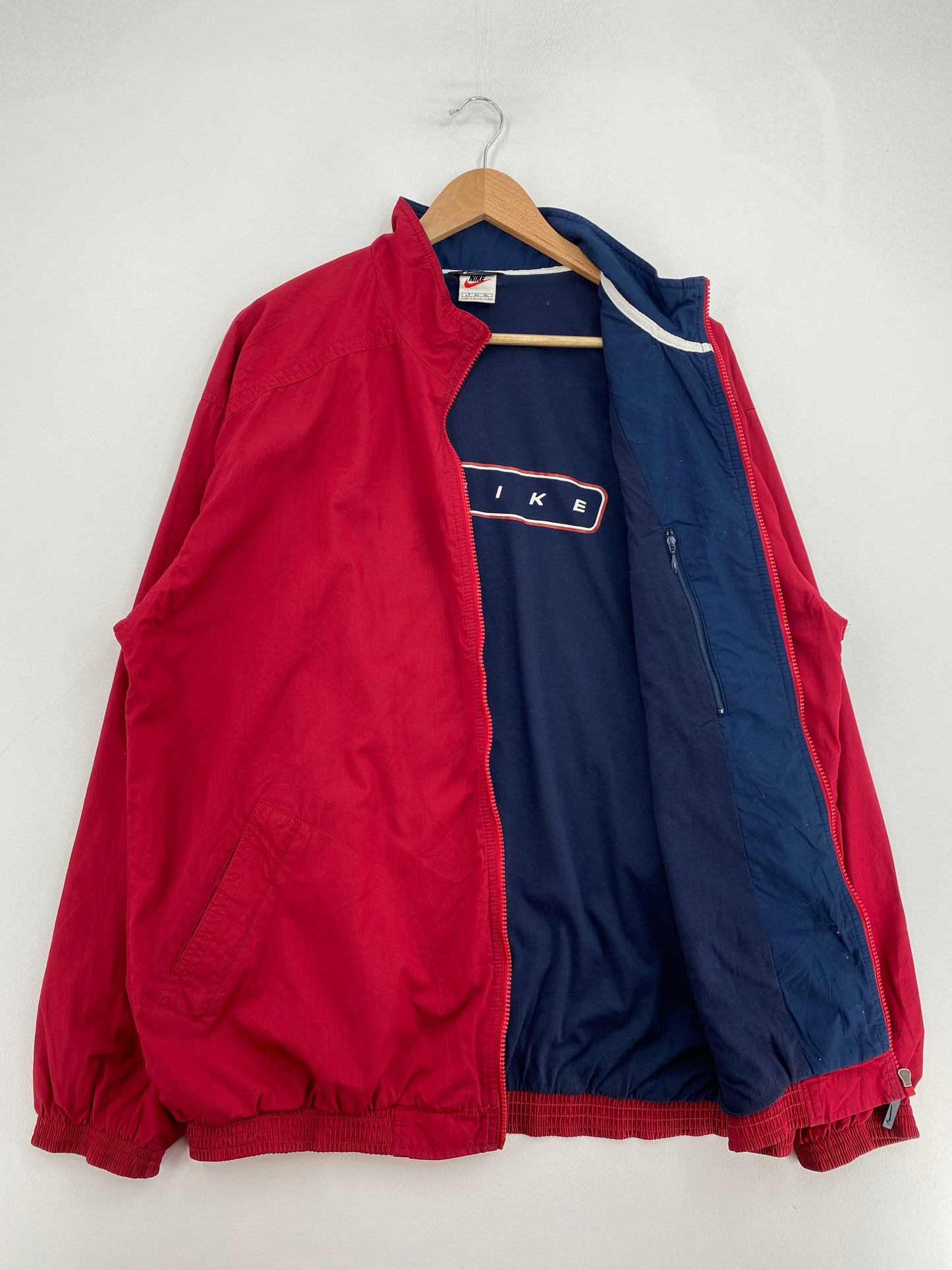 90’s NIKE Size L Vintage Nylon-Jacket / G2377N