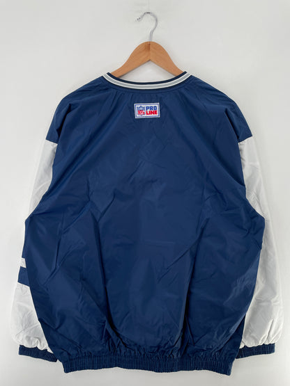 90’s NIKE x DALLAS COWBOYS REVERSABLE Approx. Size XL Vintage NFL Nylon Jacket / F7708N
