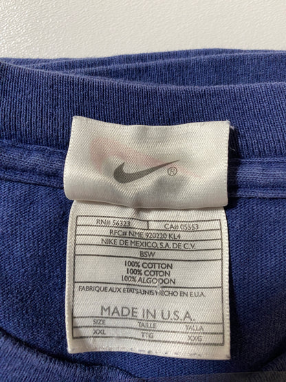 90’s NIKE FOOTBALL Made in USA Size XXL Vintage T-shirt / G2403T