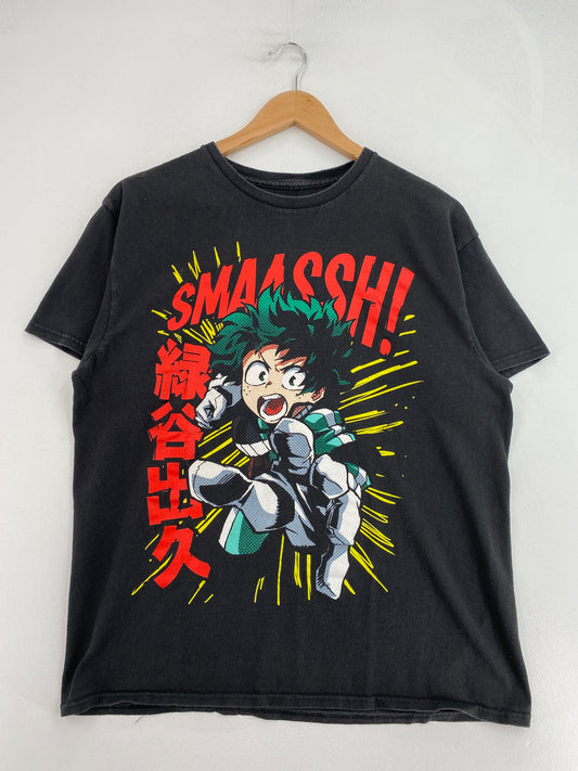 Vintage MY HERO ACADEMIA Size L T-Shirt / G2504T