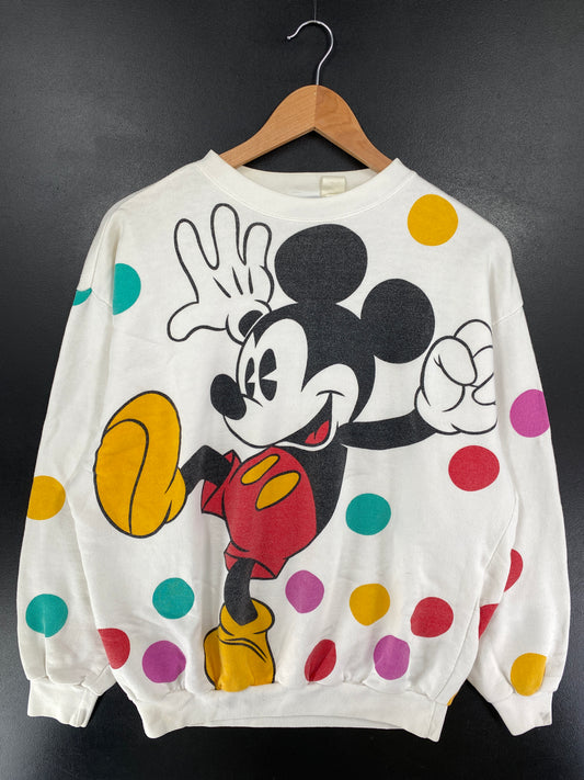 90's DISNEY MICKEY Size No tag(Approx.M) Vintage Sweat-shirt / G5391S