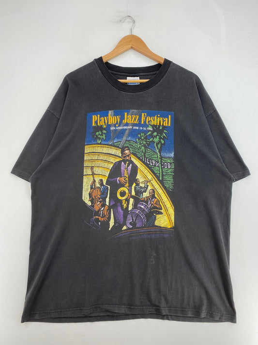 1996 PLAYBOY JAZZ FESTIVAL Size XXL Vintage Music T-shirt / G2526T