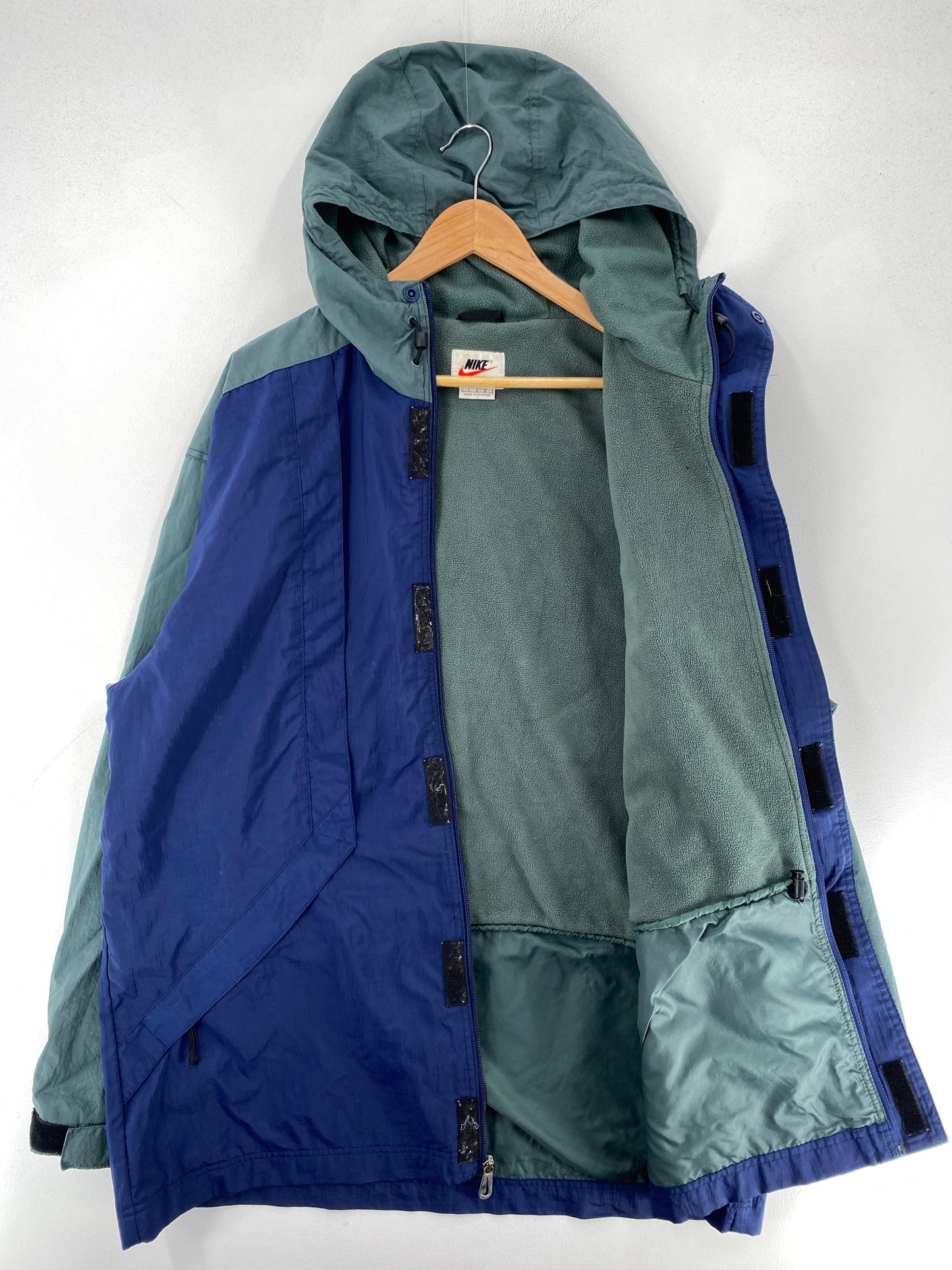 90’s NIKE Size L Nylon Zip-up Jacket / F6088N