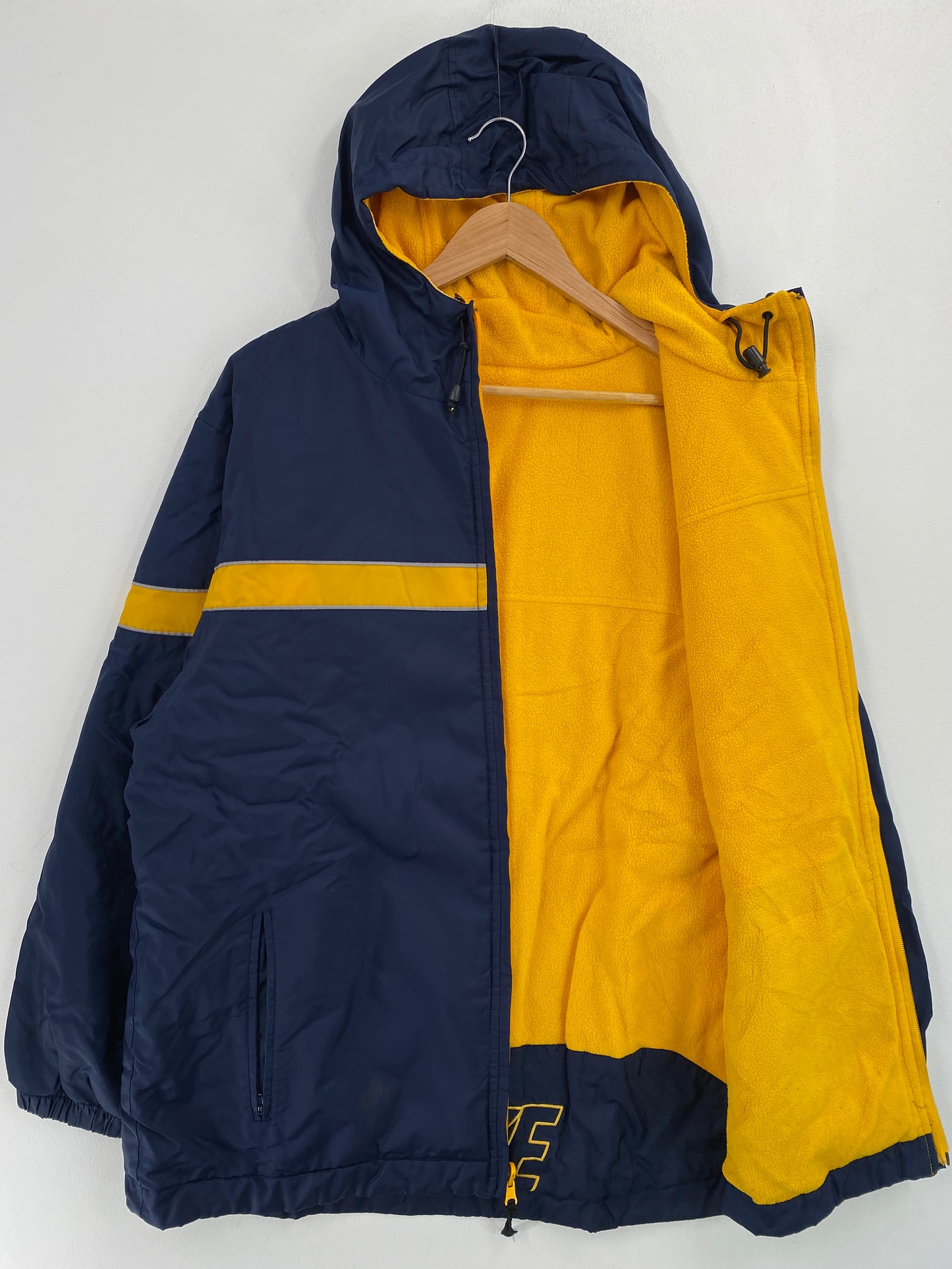00’ NIKE Size M Nylon Padded Zip-up Reversible Jacket / G5433N