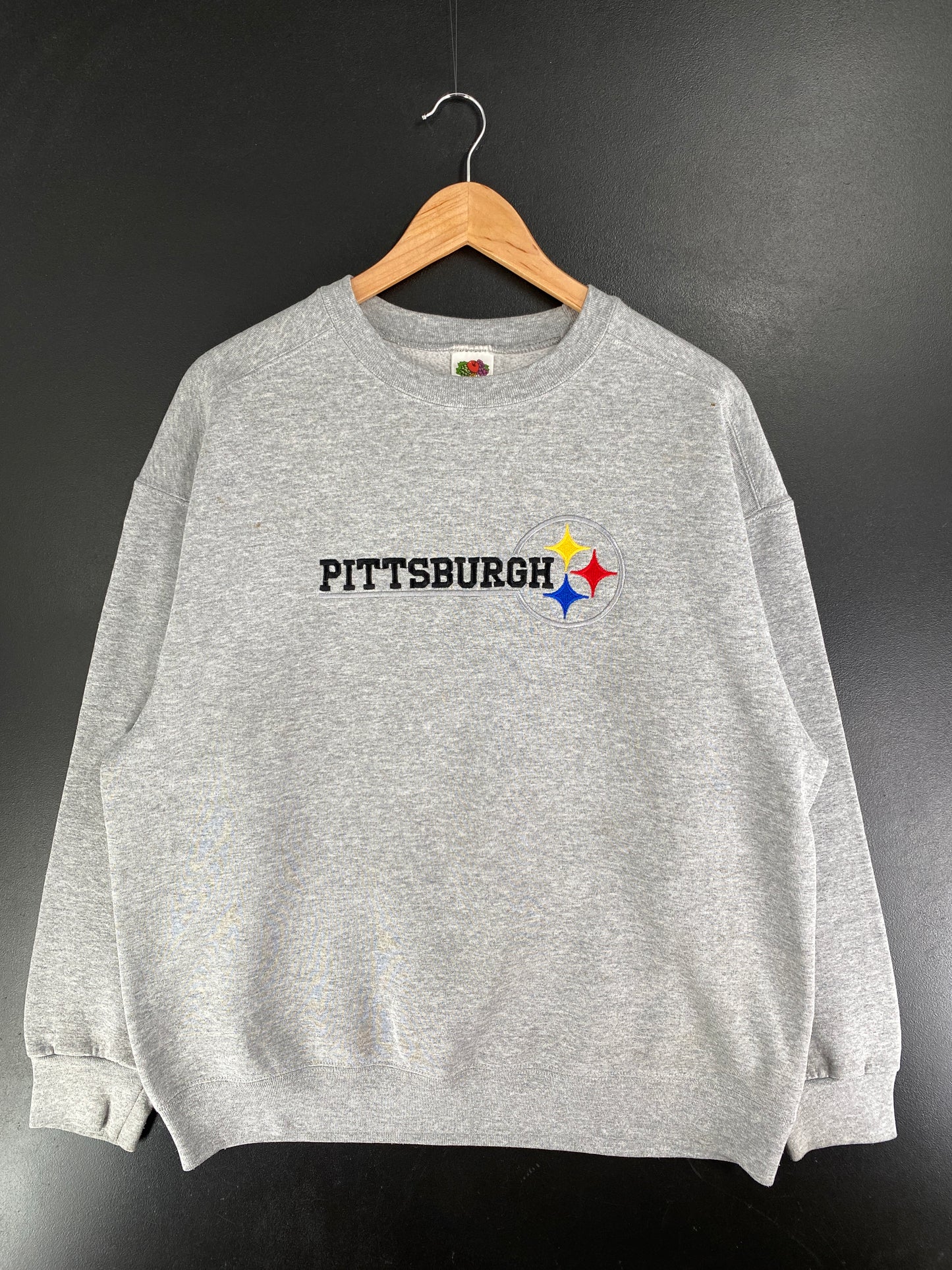 Vintage PITTSBURGH STEELERS Size XL NFL Sweat-Shirt / F6125S