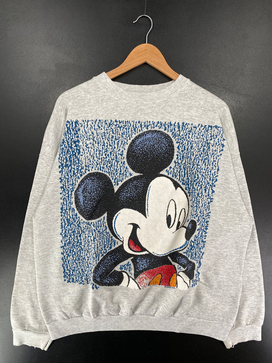 90's DISNEY Size No Tag (Approx. XL) Vintage Sweat-shirt / G5442S