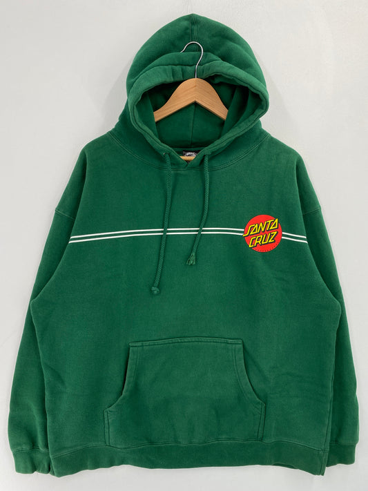 Vintage SANTA CRUZ Size No Tag (Approx.L) Sweat-Shirt / G5468S
