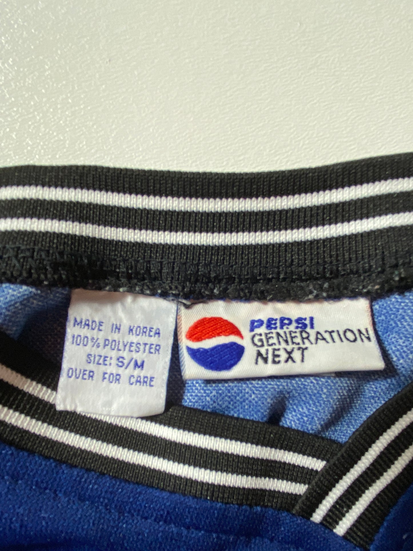 (S/M) 90’s PEPSI Long sleeve Jersey / A0908T