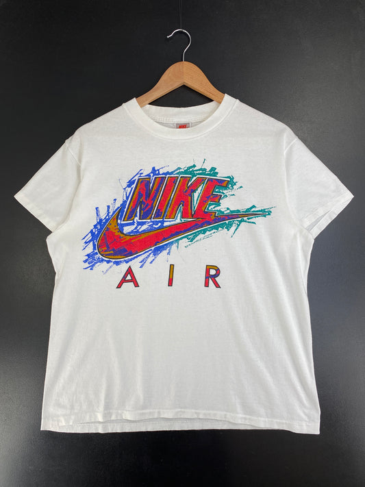 90's NIKE AIR Silver Tag Made in USA Size Approx.S Vintage T-shirt / G2888T