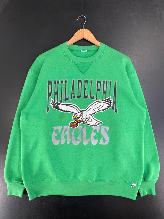 90’s PHILADELPHIA EAGLES Size Approx.L NFL Sweat-shirt / G2948S