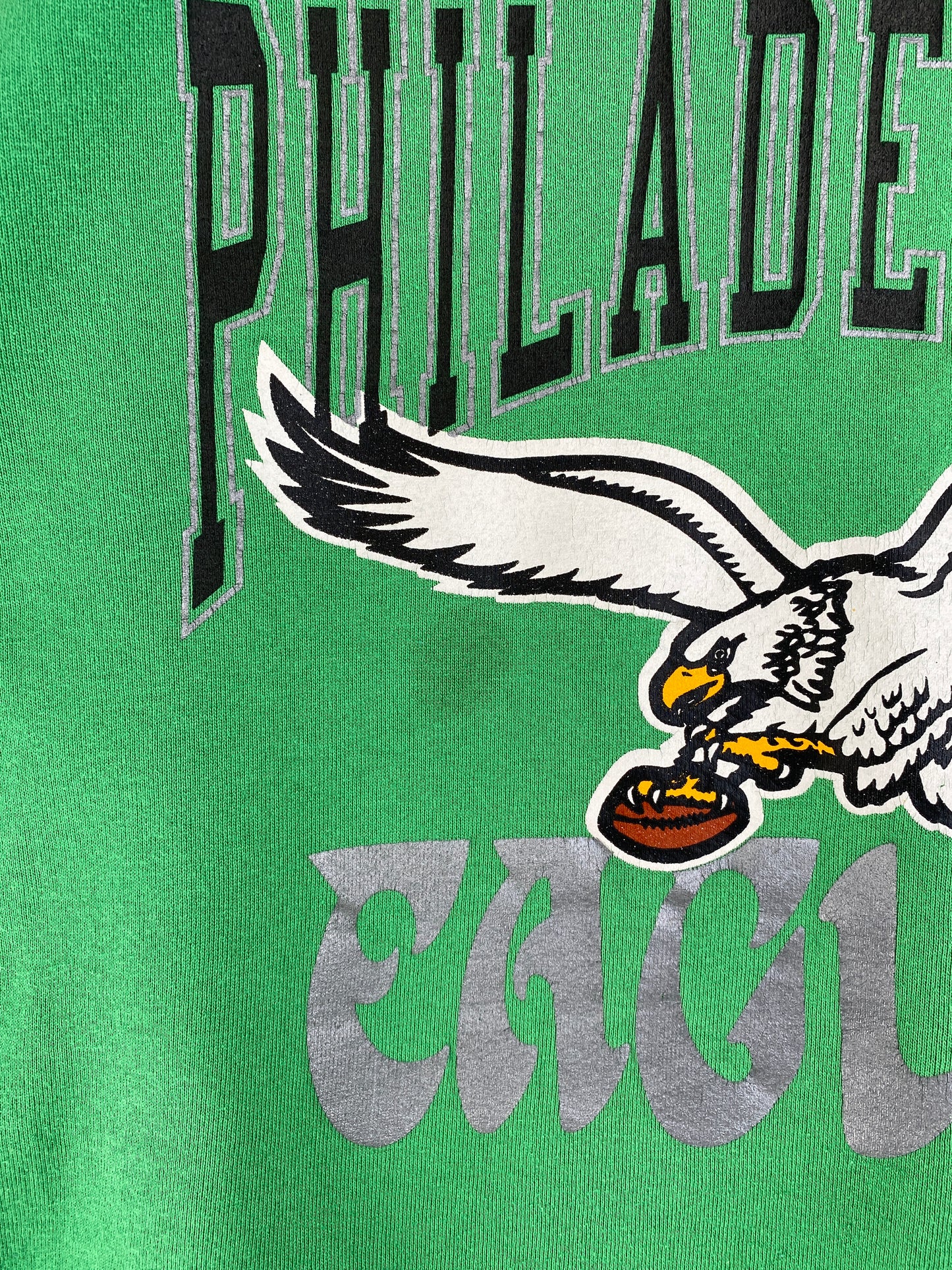 90’s PHILADELPHIA EAGLES Size Approx.L NFL Sweat-shirt / G2948S