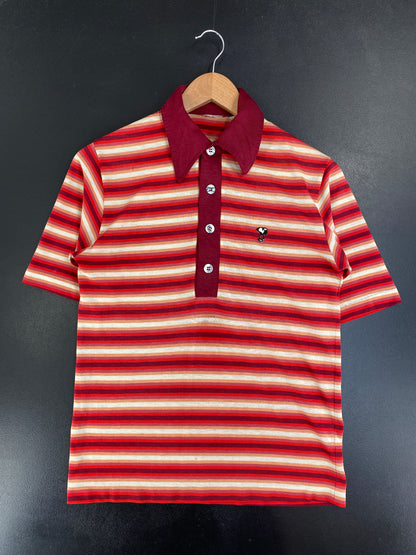 70’s SNOOPY Size No Tag (Approx.S) Polo Shirt / G2968B