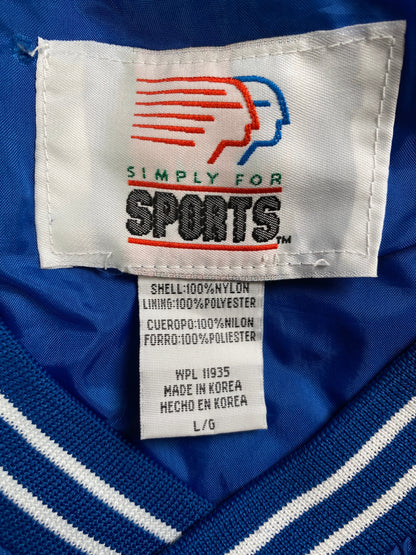 Vintage UNIVERSITY OF KENTUCKY Size L College Nylon Pullover Jacket / G2657N