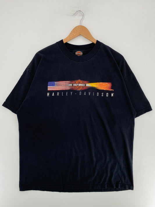 00' HARLEY DAVIDSON Size XXL Vintage T-Shirt / G1681T