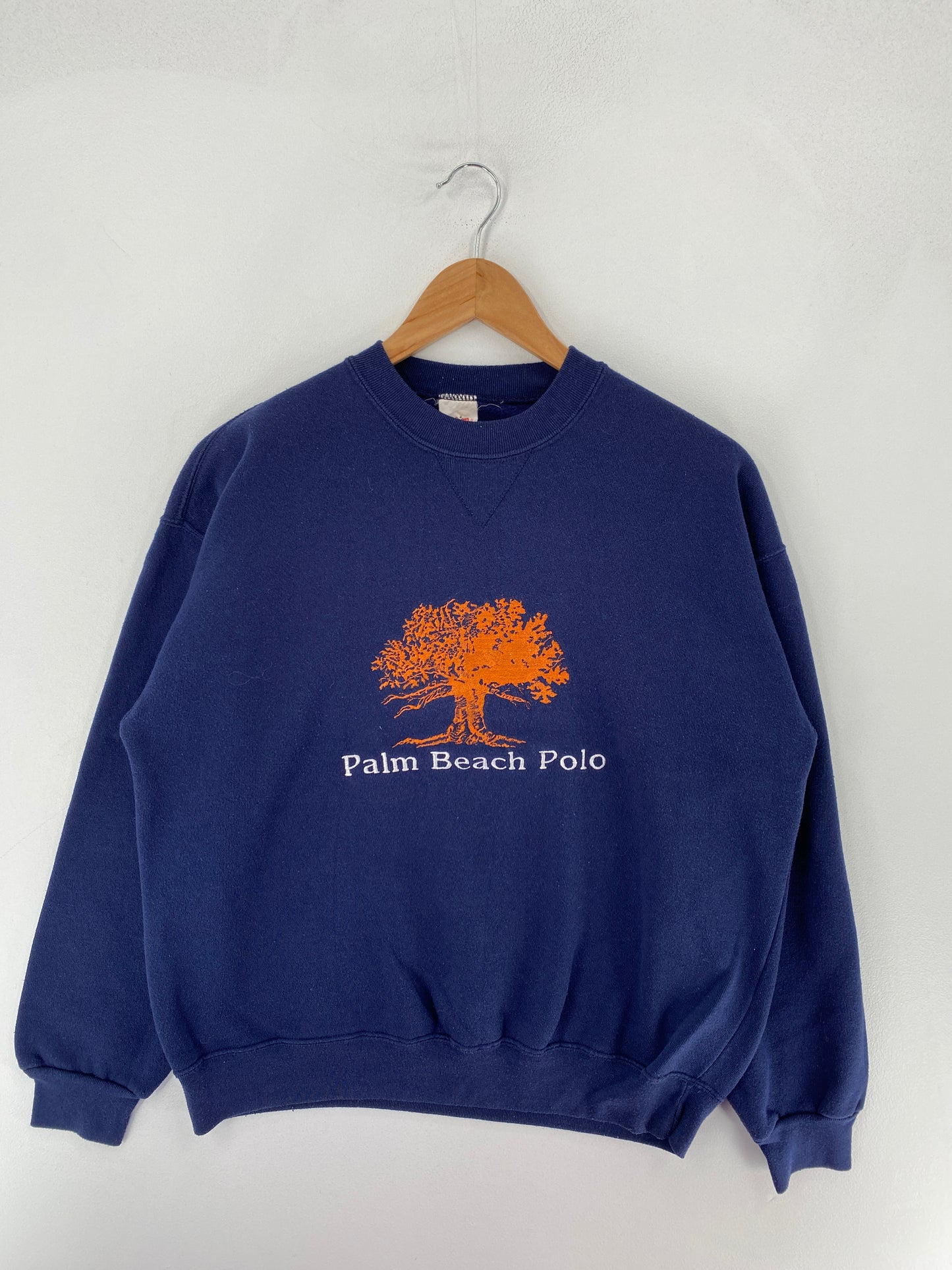 90's PALM BEACH POLO Made in USA Size M Vintage Sweat shirt / F6349S