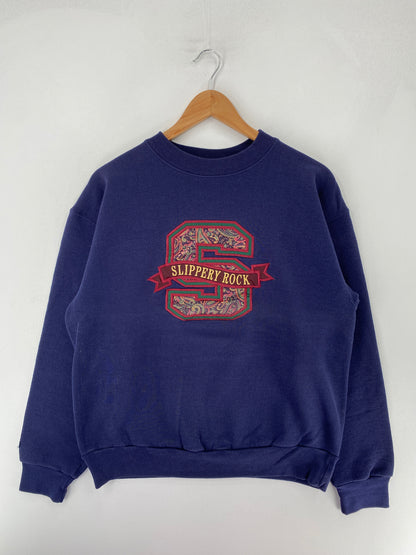 90's JANSPORTS x SLIPPERY ROCK Made in USA Size L Vintage Sweat shirt / F6347S