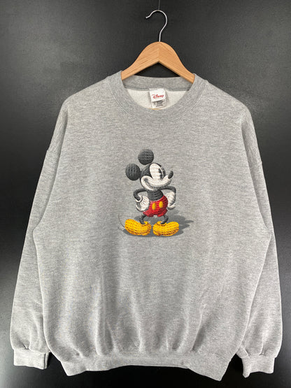 00' DISNEY MICKEY Size XL Vintage Sweat-shirt / G5547S