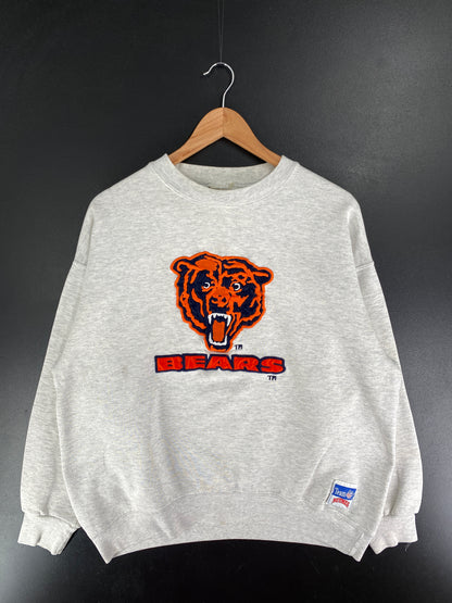 90's NUTMEG x CHICAGO BEARS Made in USA Size Approx.L Vintage NFL Sweat-Shirt / F6368S