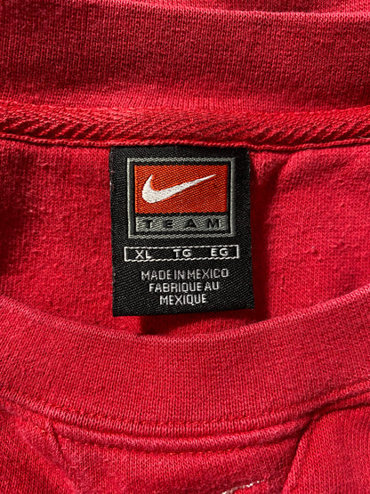 00' NIKE x NEBRASKA Size XL Vintage College Sweat-Shirt / G5558S