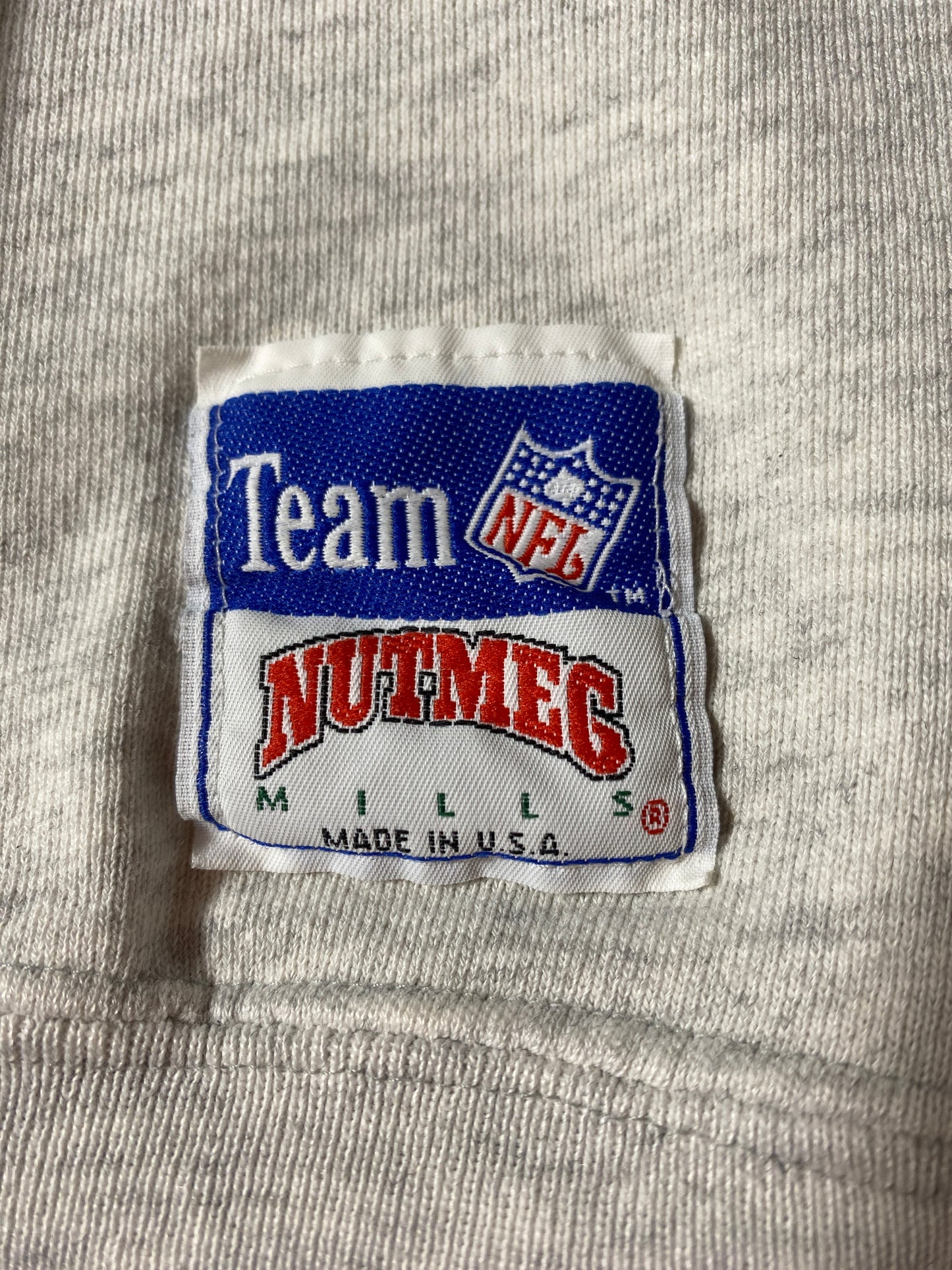 90's NUTMEG x CHICAGO BEARS Made in USA Size Approx.L Vintage NFL Sweat-Shirt / F6368S