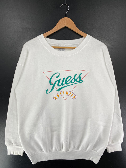 90's GUESS Made in USA Approx. Size L Vintage Sweat-shirt / G5561S