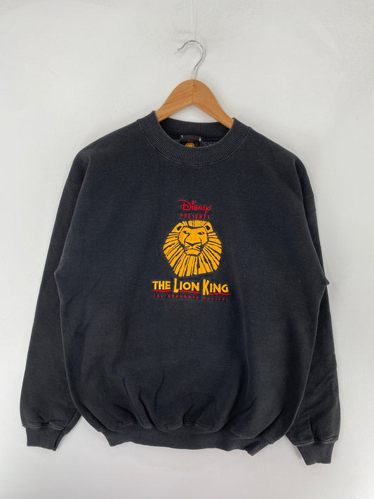 Vintage THE LION KING Size L DISNEY Sweat-shirt / F6374S