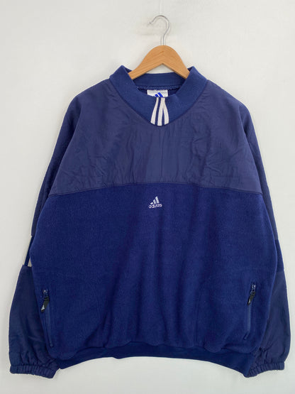 90’s ADIDAS Size XXL Vintage Fleece / G5578F