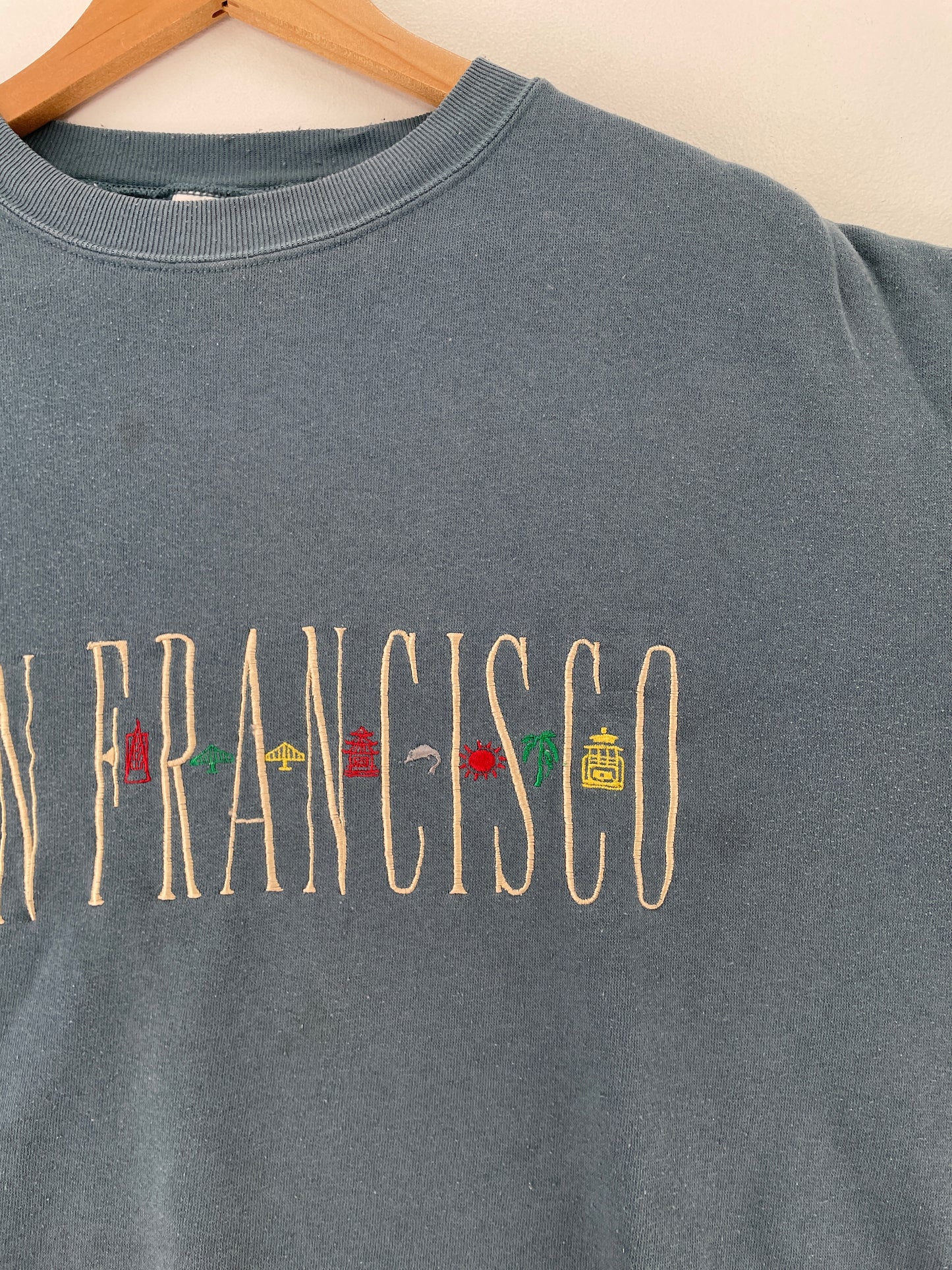 Vintage SAN FRANCISCO Size L Vintage Sweat-shirt / F8261S